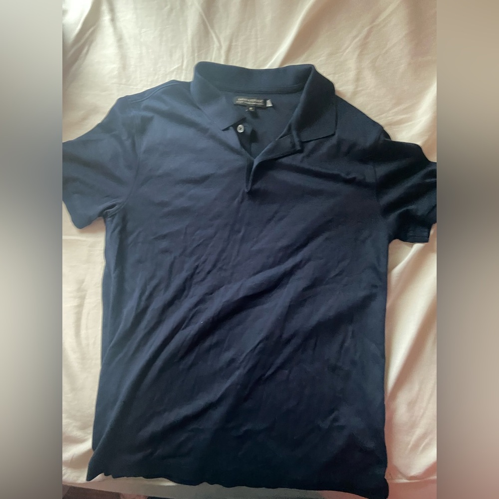 Banana Republic Navy Blue Polo M